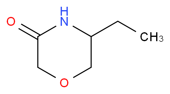 5-ethyl-3-morpholinone_Molecular_structure_CAS_77605-88-0)