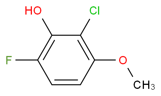 2-Chloro-6-fluoro-3-methoxyphenol_Molecular_structure_CAS_1017777-60-4)