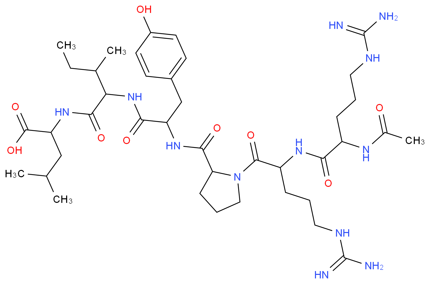 Nα-Acetyl-Neurotensin Fragment 8-13_Molecular_structure_CAS_74853-69-3)