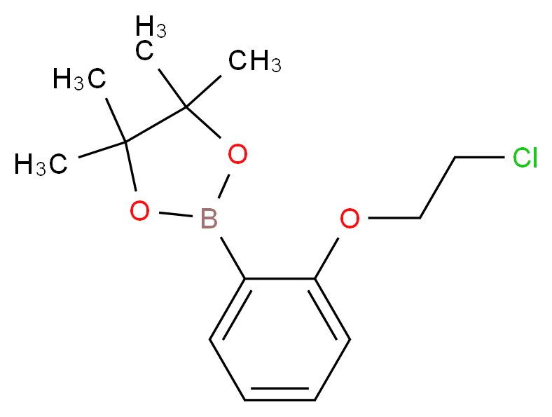 2-(2-(2-Chloroethoxy)phenyl)-4,4,5,5-tetramethyl-1,3,2-dioxaborolane_Molecular_structure_CAS_1256359-02-0)