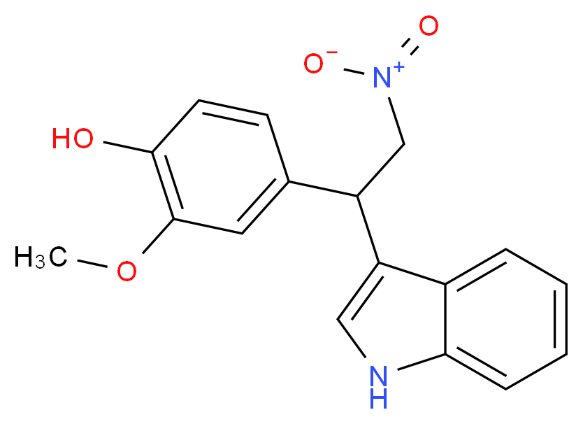 4-[1-(1H-indol-3-yl)-2-nitroethyl]-2-methoxyphenol_Molecular_structure_CAS_)