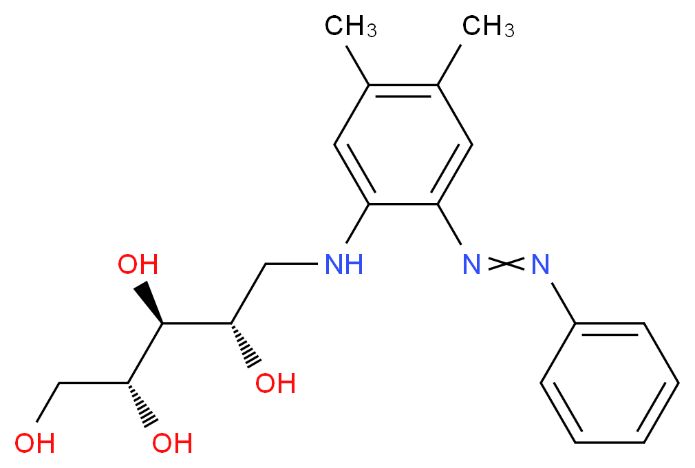 3,4-Xylyl-6-phenylazo-D-ribitylamine_Molecular_structure_CAS_21037-26-3)