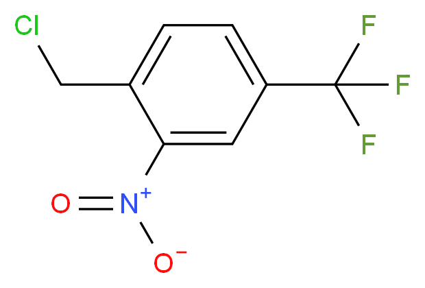 2-Nitro-4-(trifluoromethyl)benzyl chloride_Molecular_structure_CAS_225656-59-7)