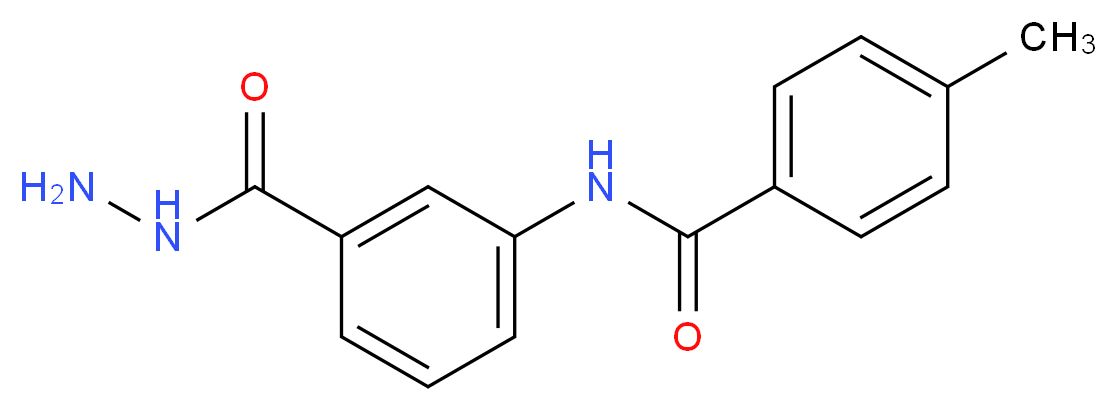 N-[3-(Hydrazinocarbonyl)phenyl]-4-methylbenzamide_Molecular_structure_CAS_)