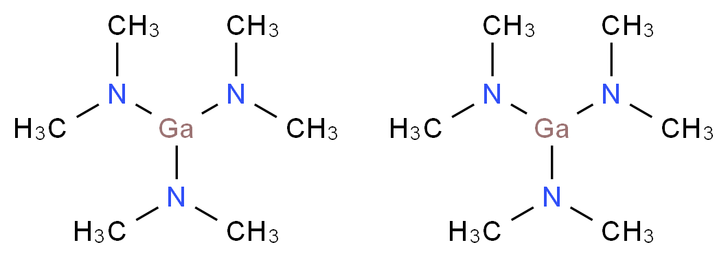 Tris(dimethylamino)gallium(III) dimer_Molecular_structure_CAS_57731-40-5)