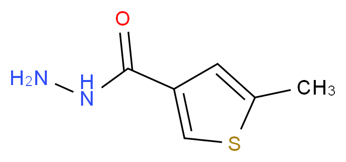 5-Methylthiophene-3-carbohydrazide_Molecular_structure_CAS_524731-02-0)