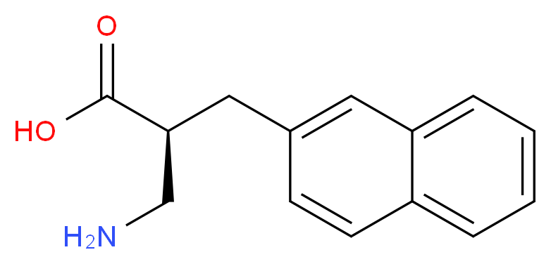 (S)-2-AMINOMETHYL-3-NAPHTHALEN-2-YL-PROPIONIC ACID_Molecular_structure_CAS_)