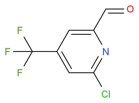 6-chloro-4-(trifluoromethyl)picolinaldehyde_Molecular_structure_CAS_1060805-47-1)