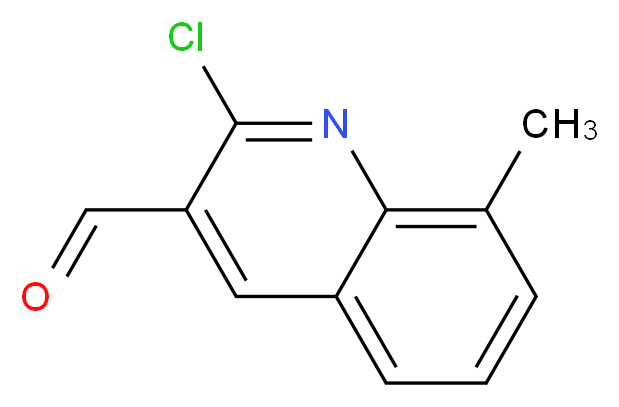 2-Chloro-8-methylquinoline-3-carboxaldehyde_Molecular_structure_CAS_73568-26-0)