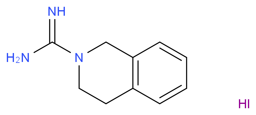 1,2,3,4-tetrahydroisoquinoline-2-carboximidamide hydroiodide_Molecular_structure_CAS_)