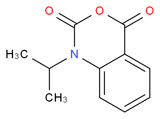 1-Isopropyl-1H-benzo[d][1,3]oxazine-2,4-dione_Molecular_structure_CAS_57384-39-1)