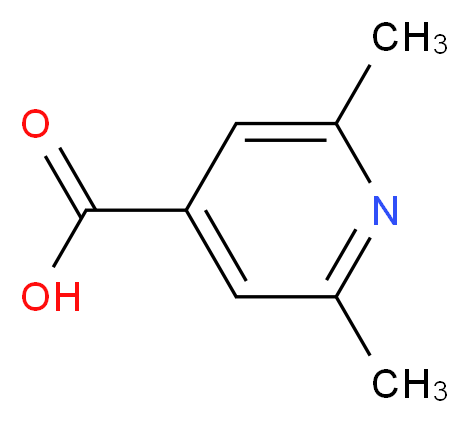 2,6-Dimethyl-isonicotinic acid_Molecular_structure_CAS_54221-93-1)