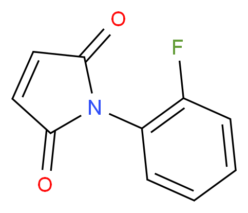 1-(2-Fluoro-phenyl)-pyrrole-2,5-dione_Molecular_structure_CAS_63566-53-0)