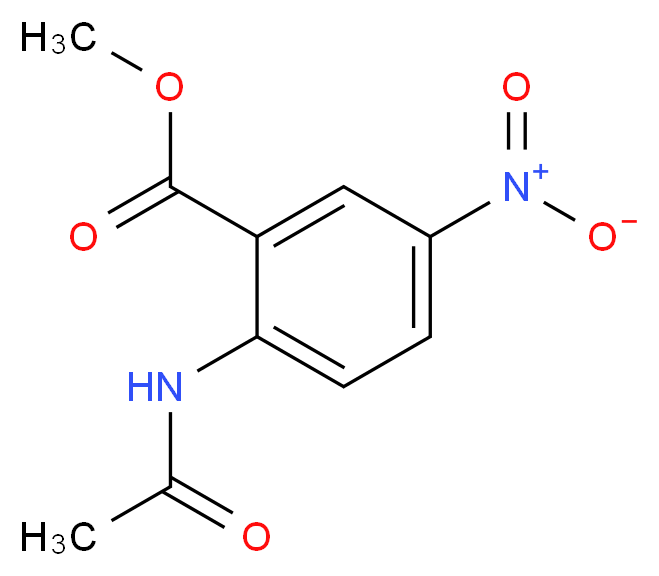 Methyl 2-(acetylamino)-5-nitrobenzoate_Molecular_structure_CAS_5409-45-0)