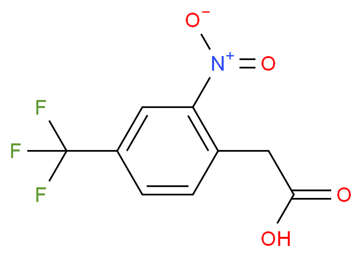 2-[2-Nitro-4-(trifluoromethyl)phenyl]acetic acid_Molecular_structure_CAS_1735-91-7)