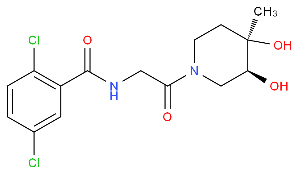  molecular structure