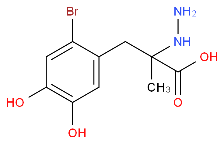 2-Bromo Carbidopa_Molecular_structure_CAS_1246817-47-9)