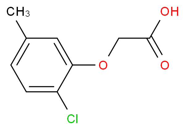 (2-Chloro-5-methyl-phenoxy)-acetic acid_Molecular_structure_CAS_)