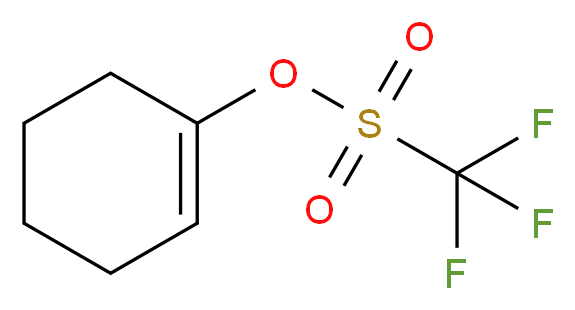 Cyclohex-1-en-1-yl trifluoromethanesulphonate_Molecular_structure_CAS_28075-50-5)
