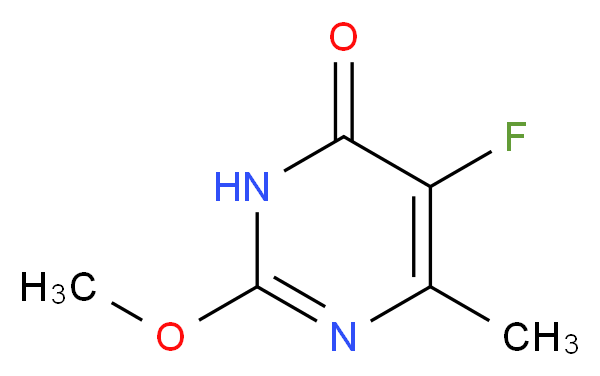 4(3H)-Pyrimidinone, 5-fluoro-2-methoxy-6-methyl-_Molecular_structure_CAS_108195-40-0)