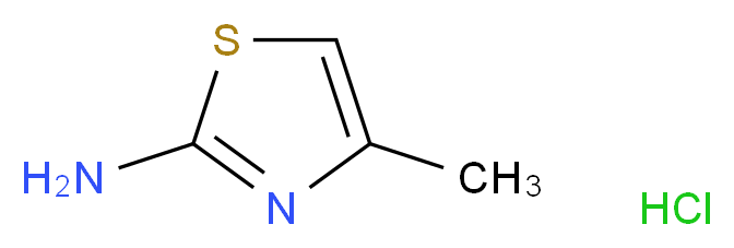 4-Methyl-thiazol-2-ylamine hydrochloride_Molecular_structure_CAS_6142-15-0)