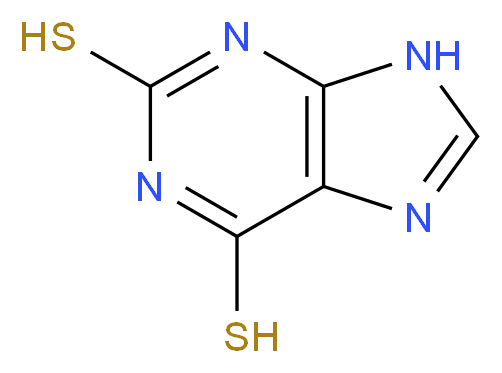 9H-Purine-2,6-dithiol_Molecular_structure_CAS_5437-25-2)