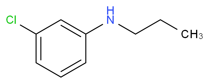 N-(3-Chlorophenyl)-N-propylamine_Molecular_structure_CAS_)