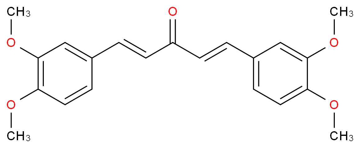 1,5-Bis-(3,4-dimethoxyphenyl)-3-pentadienone_Molecular_structure_CAS_38552-39-5)