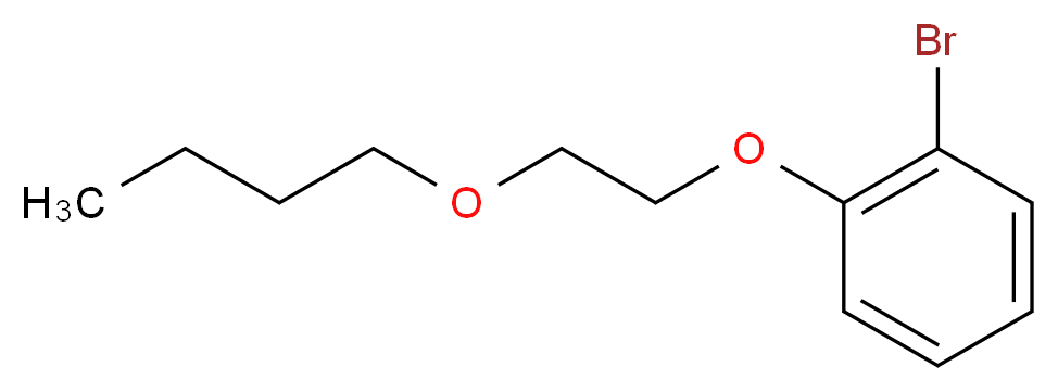 1-bromo-2-(2-butoxyethoxy)benzene_Molecular_structure_CAS_)