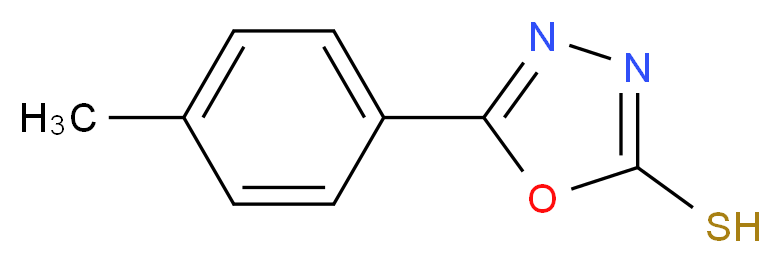 5-(4-Methylphenyl)-1,3,4-oxadiazole-2-thiol_Molecular_structure_CAS_31130-15-1)