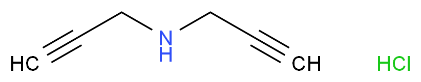 bis(prop-2-yn-1-yl)amine hydrochloride_Molecular_structure_CAS_)