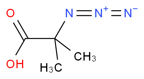 α-Azidoisobutyric acid solution_Molecular_structure_CAS_2654-97-9)
