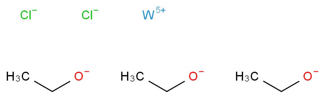 Tungsten(V) dichloride triethoxide_Molecular_structure_CAS_45000-93-9)