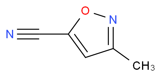 3-methyl-5-isoxazolecarbonitrile_Molecular_structure_CAS_65735-07-1)