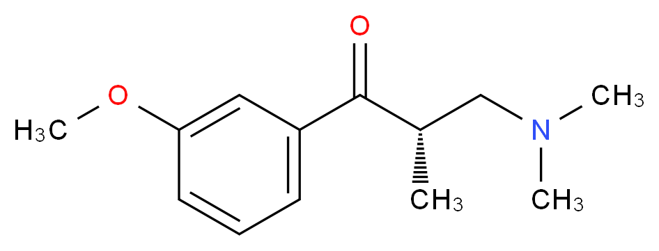 (S)-3-(Dimethylamino)-1-(3-methoxyphenyl)-2-methylpropan-1-one_Molecular_structure_CAS_850222-40-1)