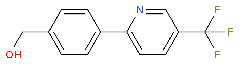 4-[5-(Trifluoromethyl)pyridin-2-yl]benzyl alcohol 97%_Molecular_structure_CAS_613239-75-1)