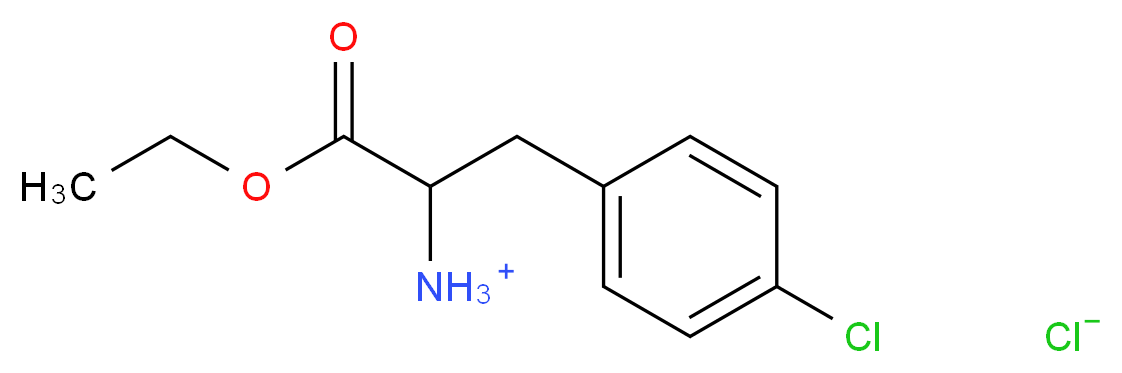 4-Chloro-DL-phenylalanine ethyl ester hydrochloride_Molecular_structure_CAS_52031-05-7)