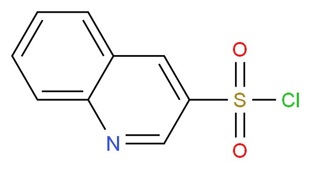 Quinoline-3-sulfonyl Chloride_Molecular_structure_CAS_159182-40-8)