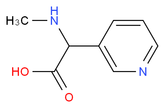 (methylamino)(pyridin-3-yl)acetic acid_Molecular_structure_CAS_115200-98-1)