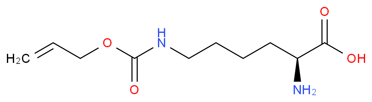 H-Lys(Alloc)-OH_Molecular_structure_CAS_6298-03-9)