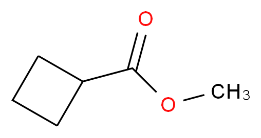 Methyl cyclobutanecarboxylate_Molecular_structure_CAS_)