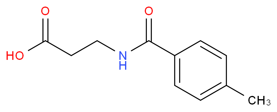 N-(4-methylbenzoyl)-beta-alanine_Molecular_structure_CAS_446828-78-0)