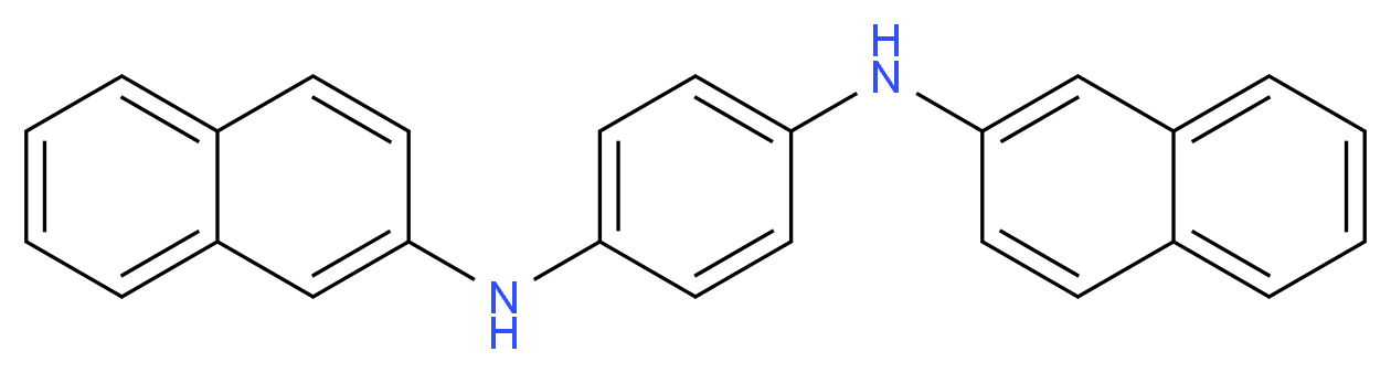 N1,N4-Di(naphthalen-2-yl)benzene-1,4-diaMine_Molecular_structure_CAS_93-46-9)