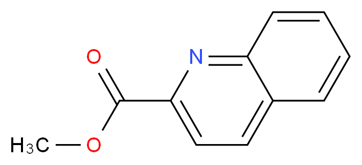 Methyl 2-quinolinecarboxylate_Molecular_structure_CAS_19575-07-6)
