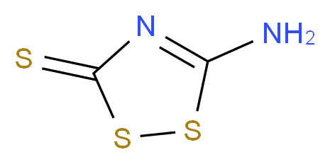 3-Amino-1,2,4-dithiazole-5-thione 98%_Molecular_structure_CAS_6846-35-1)