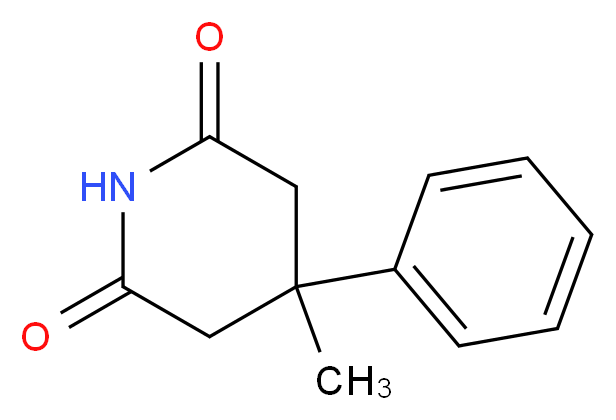 4-methyl-4-phenylpiperidine-2,6-dione_Molecular_structure_CAS_)