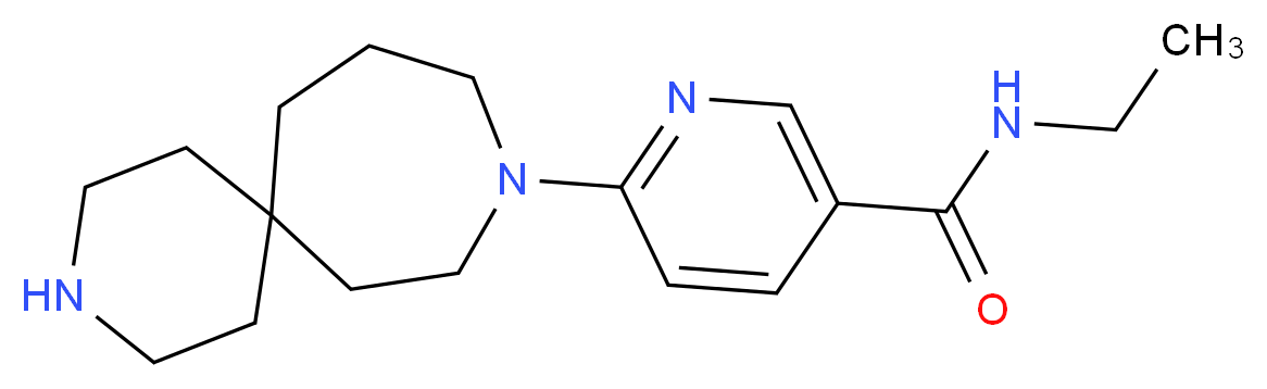 6-(3,9-diazaspiro[5.6]dodec-9-yl)-N-ethylnicotinamide_Molecular_structure_CAS_)