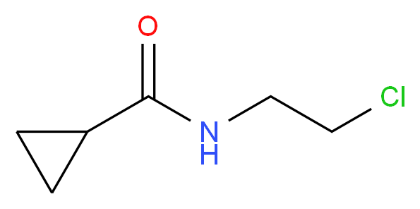 N-(2-chloroethyl)cyclopropanecarboxamide_Molecular_structure_CAS_)