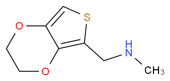 2,3-Dihydro-5-[(methylamino)methyl]thieno[3,4-b][1,4]dioxine 95%_Molecular_structure_CAS_859851-03-9)