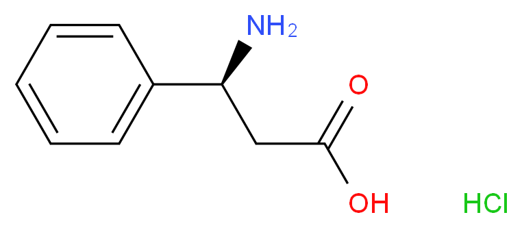 (S)-3-Phenyl-β-alanine Hydrochloride_Molecular_structure_CAS_83649-47-2)